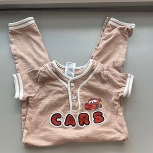 Disney Cars Peach & White Kids Jumper